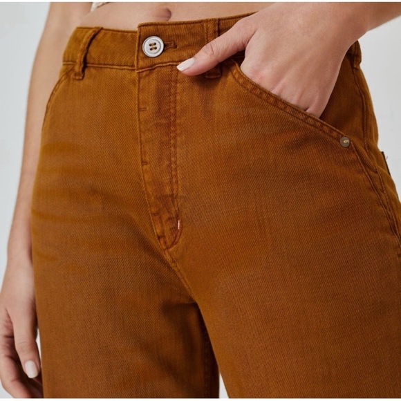 Anthroologie Pilcro Bow Boyfriend Trousers. Size 31 - Picture 10 of 16